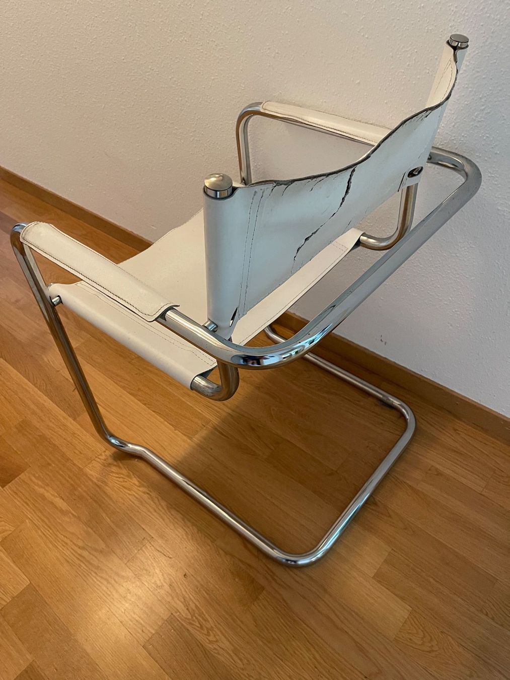 Sedie: Freischwinger Stühle Weiss x 6 Stück – Usato da Luzern venduto da mic_7nlp 2