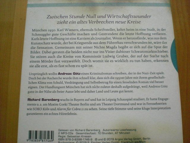 Audiolibri: Die im Dunkeln sieht man nicht - Andreas Götz – Nuovo (secondo la descrizione) da Adliswil venduto da jauense 1