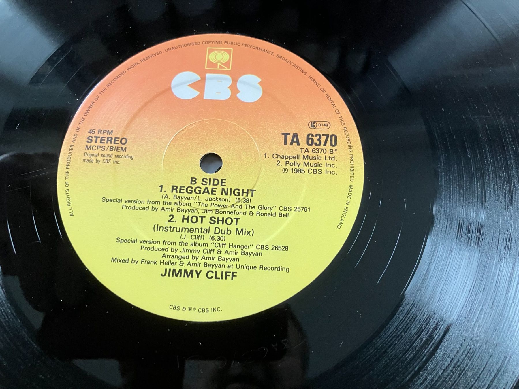 Dischi in vinile: Jimmy Cliff – Usato da Aarwangen venduto da Jukebox3 7