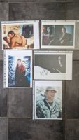 James Bond, Original Autogramme, 5 Stück