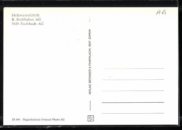 Cartoline postali: Fischbach, Holzwarenfabrik R. Burkhalter – Usato da Berlin venduto da bartko-reher 1