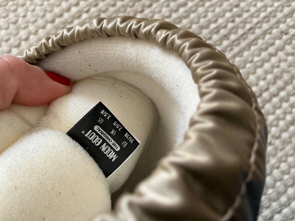 Scarpe da uomo: Moonboots doré – Usato da Romanel-s-Lausanne venduto da cha_8vqy 2