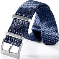 22mm Nato Textil Uhren-Armband, Nylon gerippt, Top-Qualität