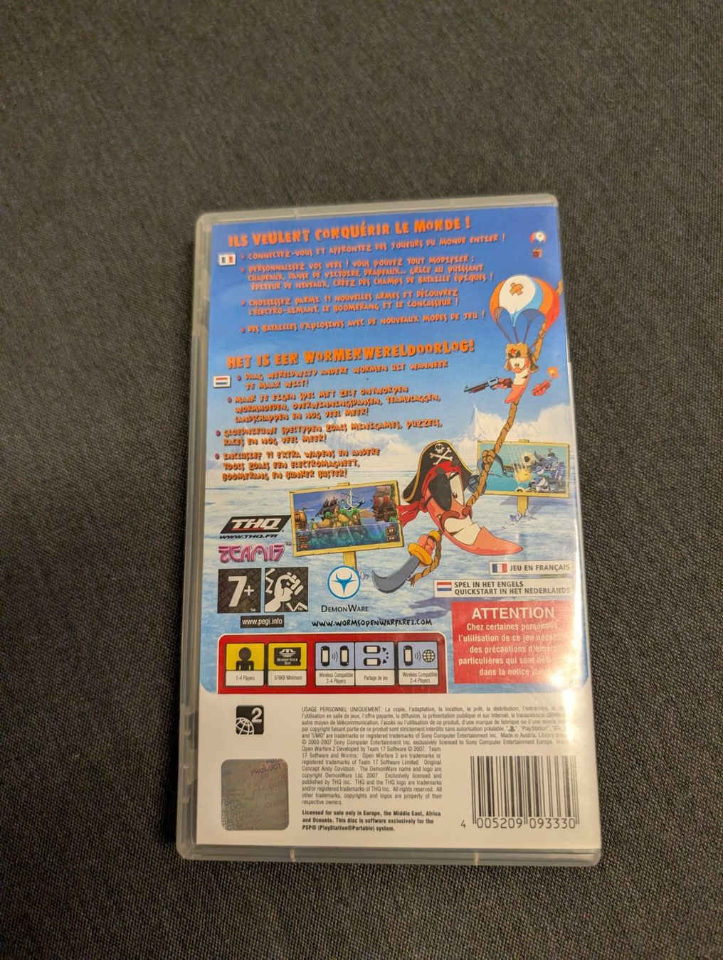 Jeux: Worms open warfare 2 Sony psp – D'occasion à Giubiasco par Tici__nerd_Giubiasco 1