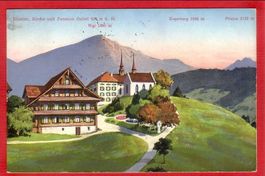 MENZINGEN, KLOSTER, KIRCHE UND PENSION GUBEL