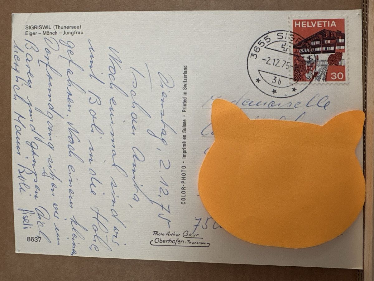 Cartoline postali: AK von Sigriswil – Usato da Rümlang venduto da Kartenpost1 1