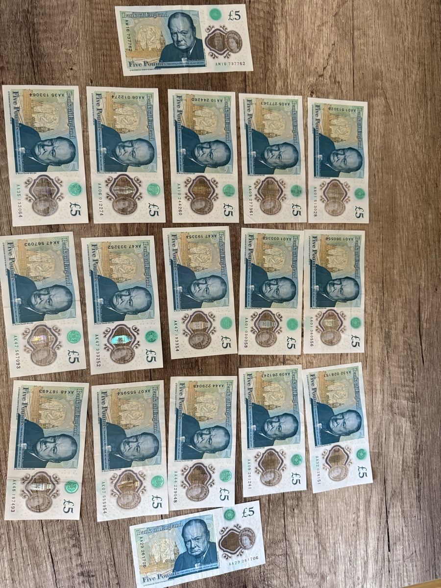 Banconote: Billet rare pound sterling – Usato da Nyon venduto da vla_r5m7