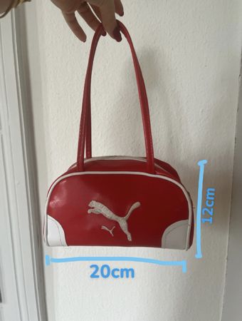 y2k Puma Tasche rot