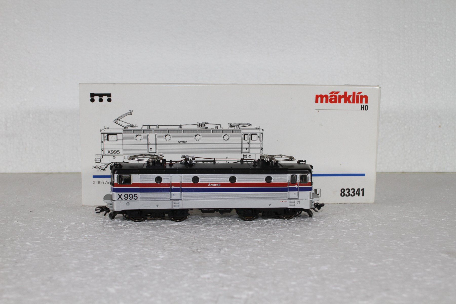 Märklin Modellini di ferrovie: Märklin 83341 USA Amtrak E-Lok Delta digital – Usato da Triesen venduto da cor_62ts 3