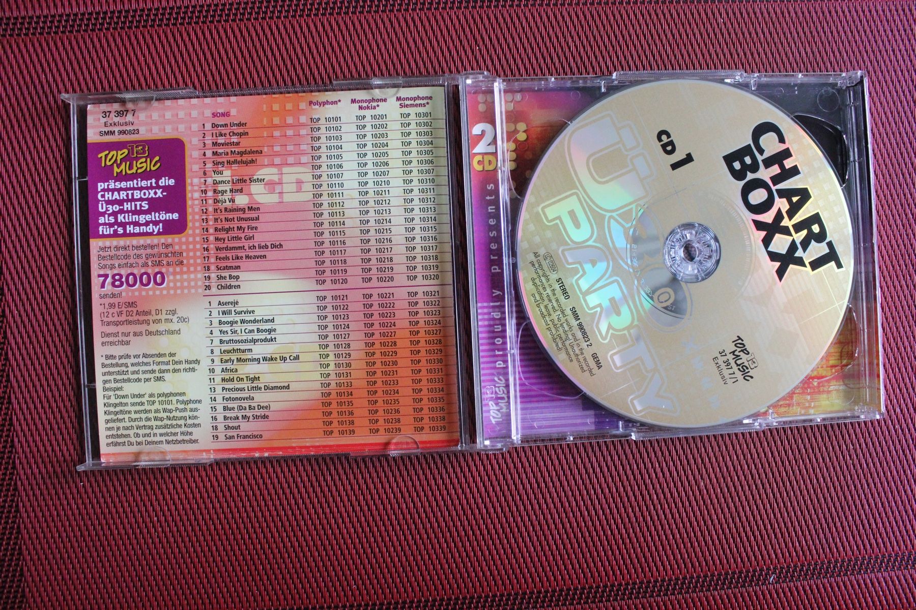 CDs: Chart Boxx  è 30 Party  (413) – D'occasion à Geroldswil par CD-Verkauf-2022 1