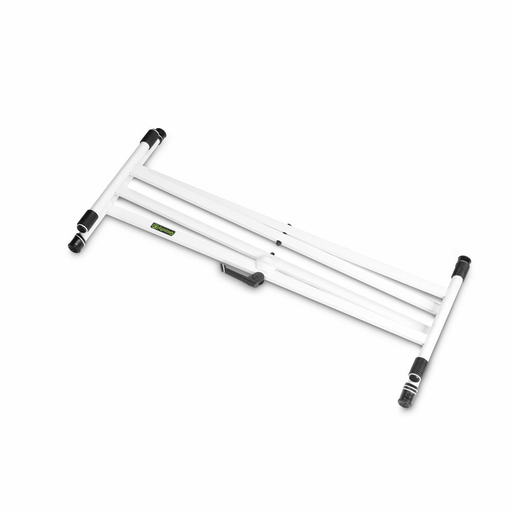 Supporti per strumenti musicali & leggii: KSX 2 W - Keyboardstativ X-Form, Weiß – Nuovo e nell'imballaggio originale da Däniken SO venduto da Profog1 2