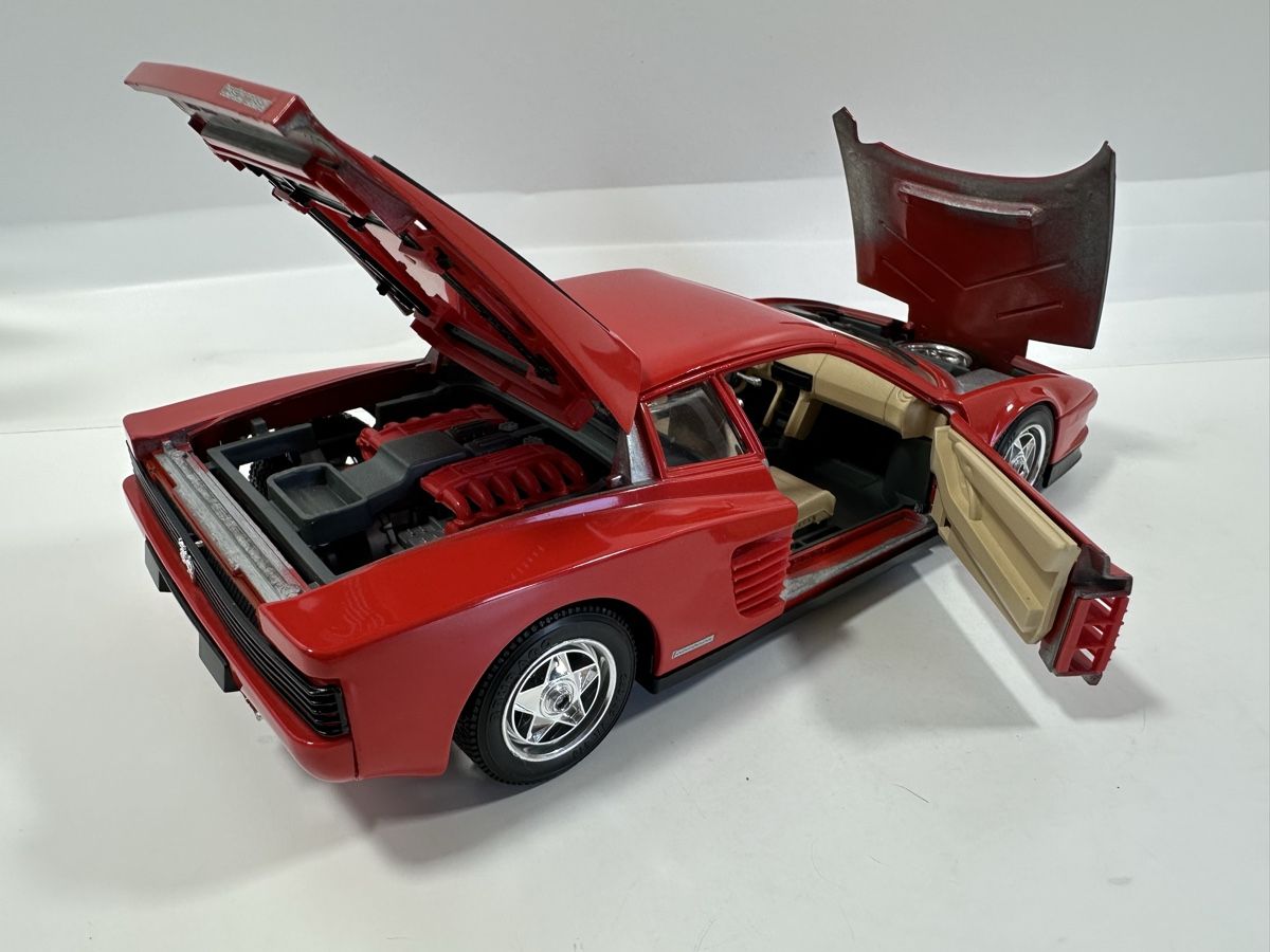 Bburago Modellautos: Ferrari Testarossa 1:18, rot, BBURAGO  – Gebraucht aus Zofingen von rf9_x2xt 5