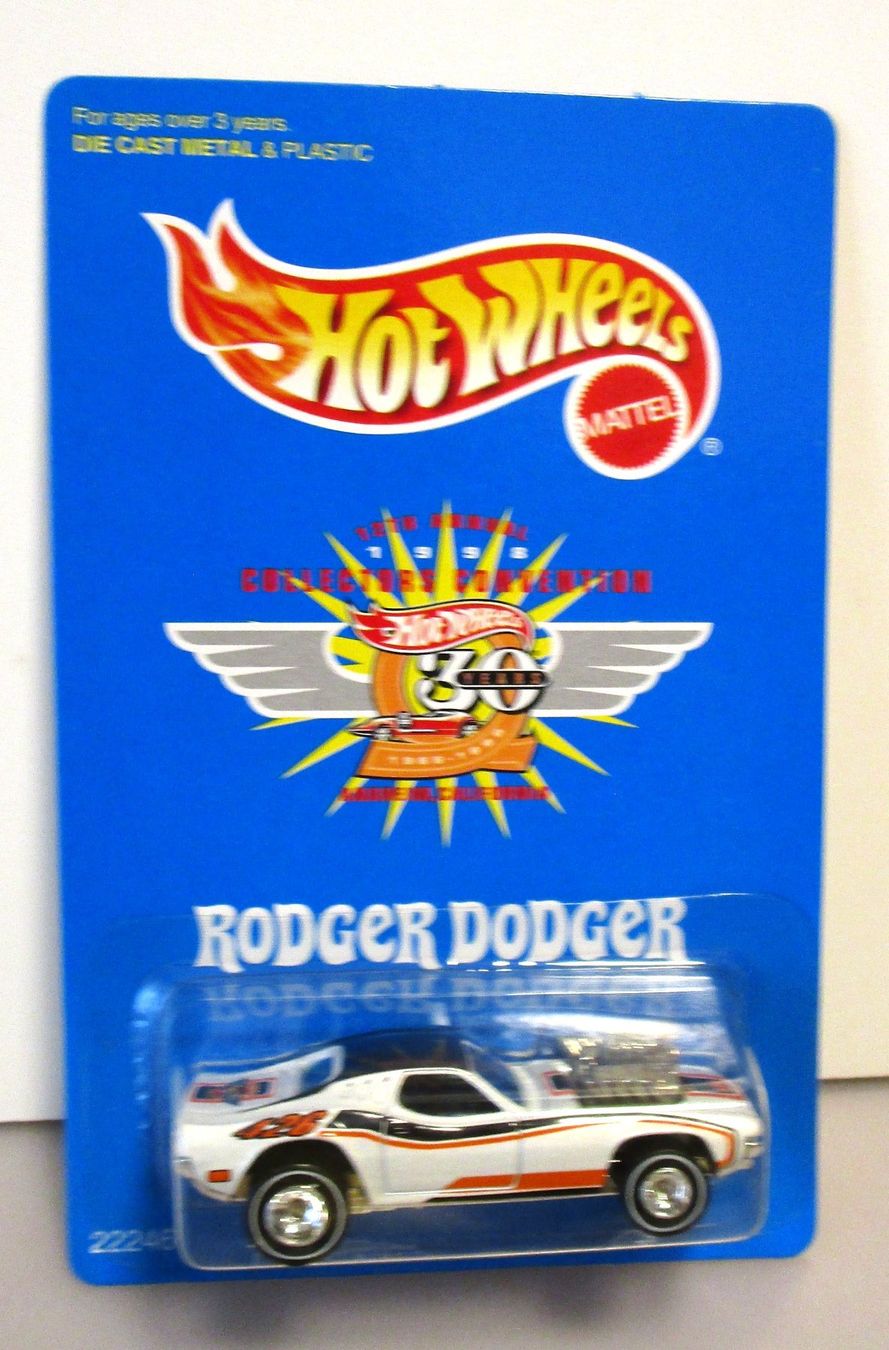 Hot Wheels Modellini d'auto: HOT WHEELS RODGER DODGER 12TH ANNUAL CONVENTION 1998 – Nuovo e nell'imballaggio originale da Chêne-Bourg venduto da breno56 2