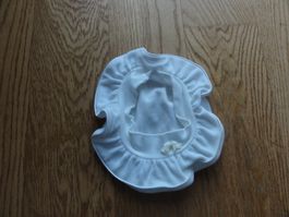 Baby-Beret weiss, Gr. 68