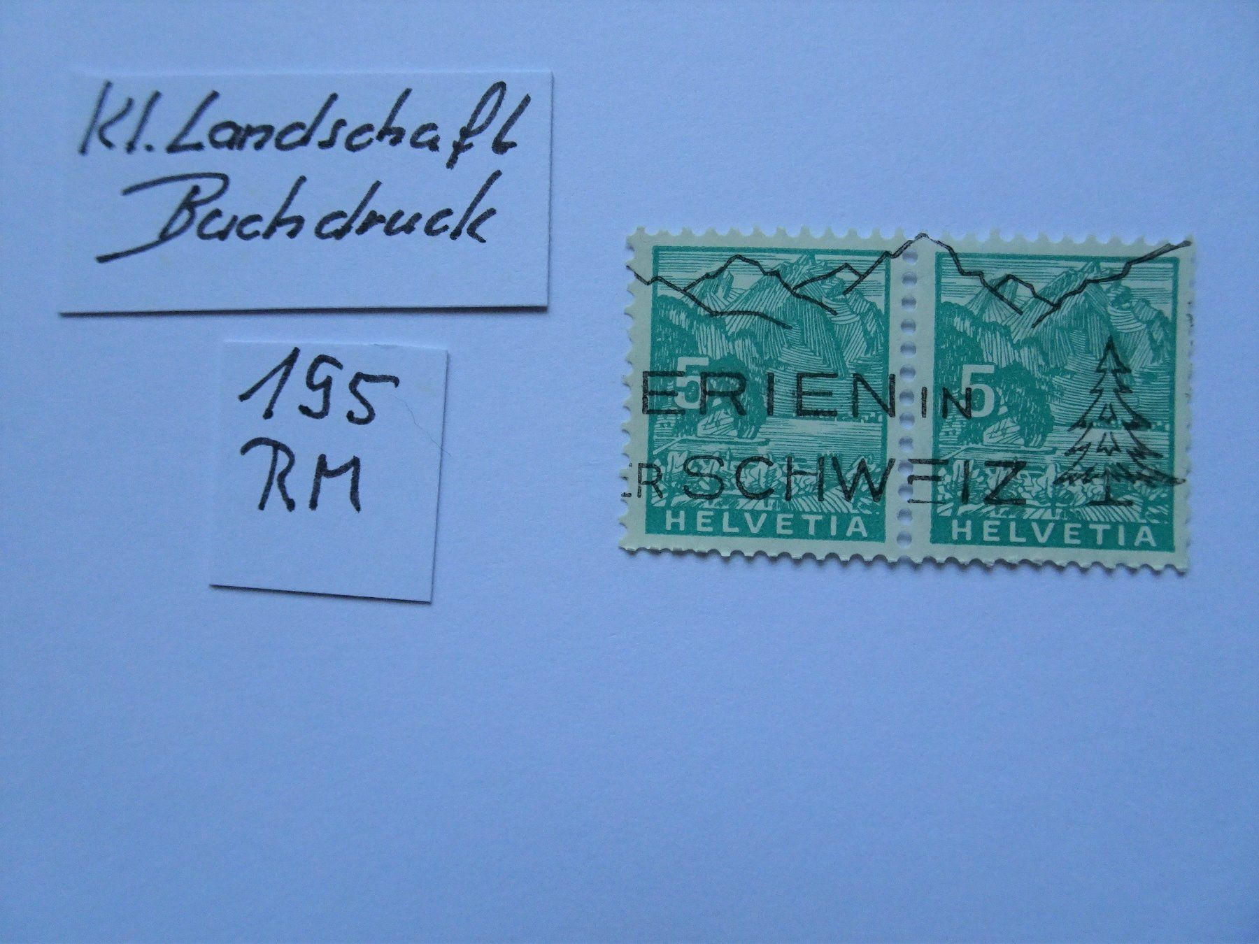 Tous les timbres: RM 1934 – D'occasion à Aadorf par Chnorli-Furz