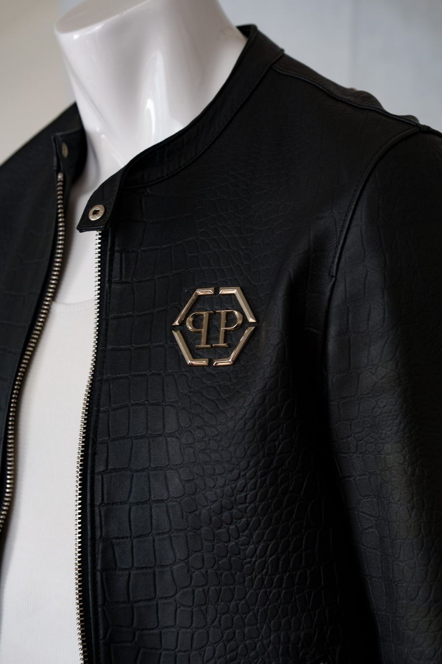 Philipp Plein Giacche: Phillip Plein Lederjacke – Nuovo (secondo la descrizione) da Ennetbürgen venduto da jla_kh29 2