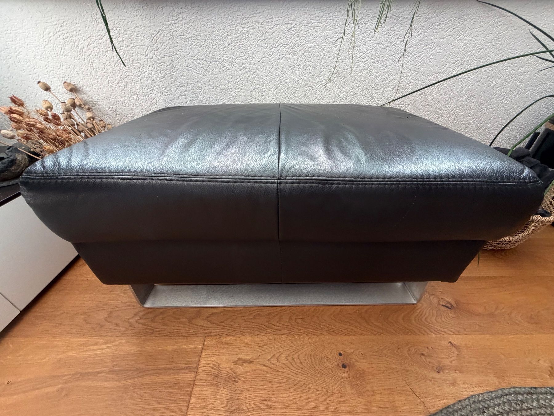 Sofas: Leder Sofa Schwarz – D'occasion à Zofingen par desperado666 3