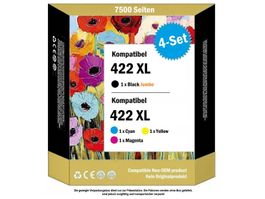 LC-422 XL - Drucker-Patronen Tinte, kompatibel f.Brother (4)