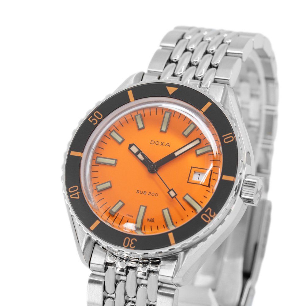Doxa Uhren: DOXA 799.10.351.10 SUB 200 Professional Orange Dial – Neu und originalverpackt aus Schindellegi von harveystore 5