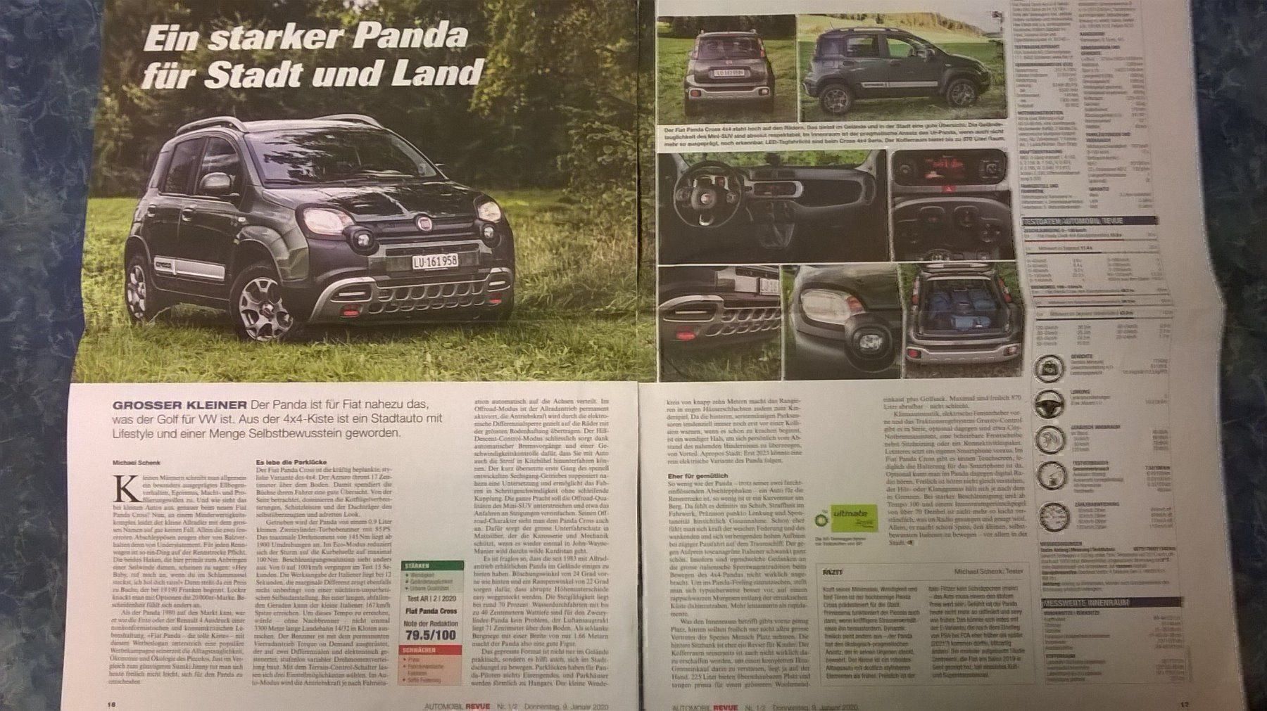 Autos: Test Fiat Panda Cross – Gebraucht aus Bern von micky031