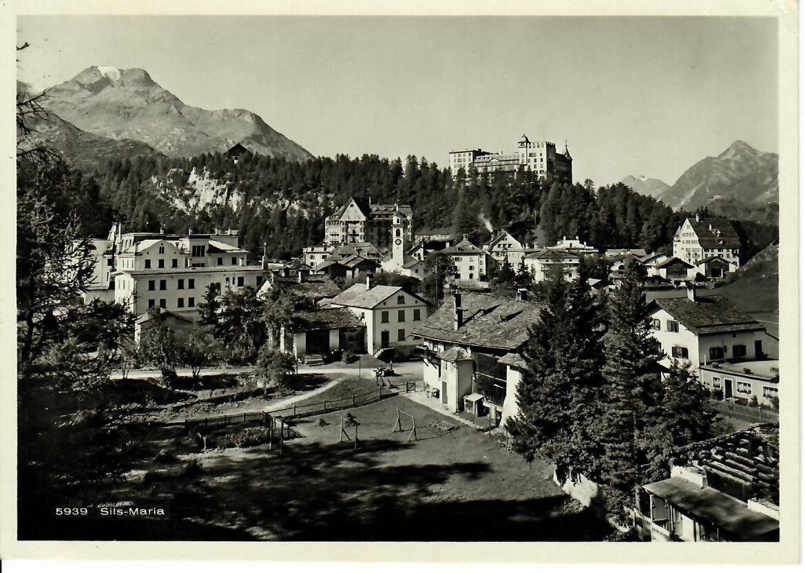 Cartes postales: Sils - Maria 1955 – D'occasion à Hochdorf par Ziegel-16
