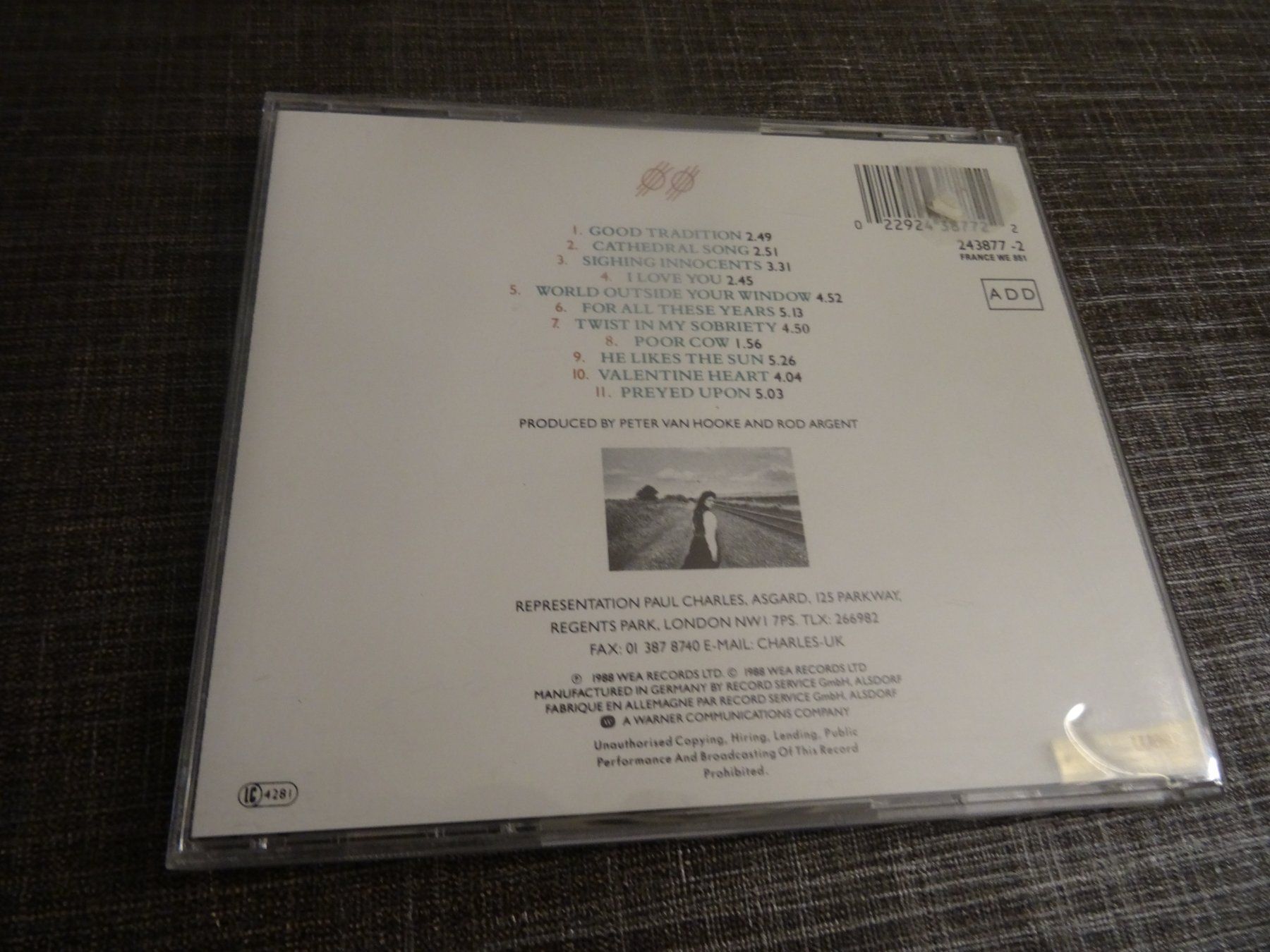 CD: Tanita Tikaram - Ancient Heart CD – Usato da Olten venduto da Disc-Ausverkauf 1