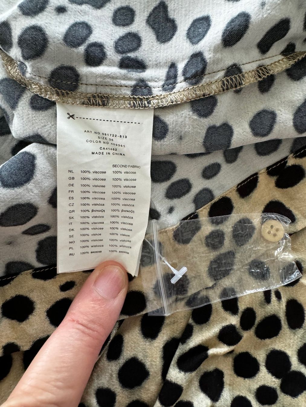 Kleider: Yaya Kleid Gr. 36 100% Viskose – Gebraucht aus Kirchdorf AG von coco123 6