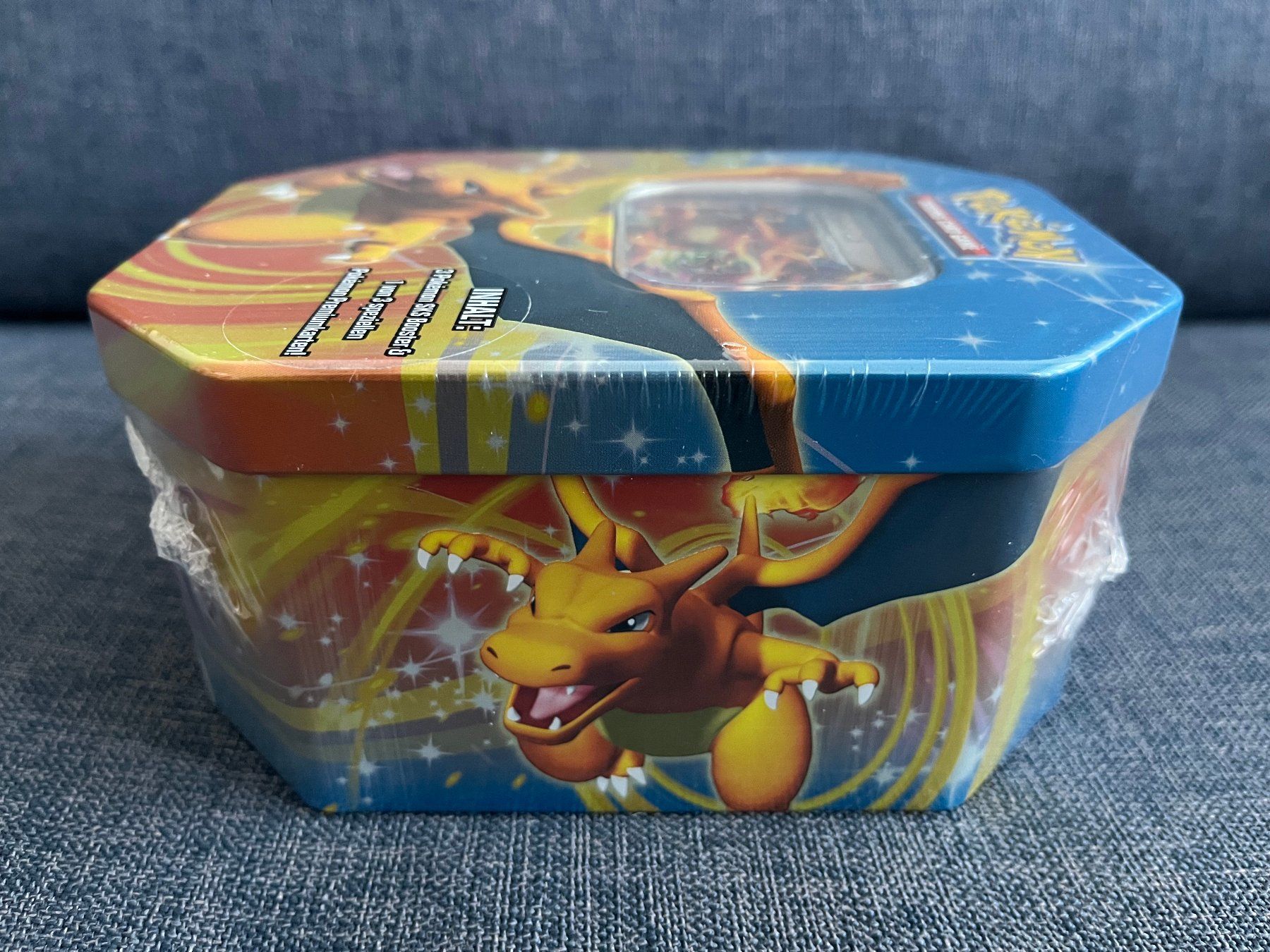 Pokémon Carte collezionabili: Pokemon - Glurak Tin Box sealed - deutsch – Nuovo e nell'imballaggio originale da Zürich venduto da Nostalgia 6