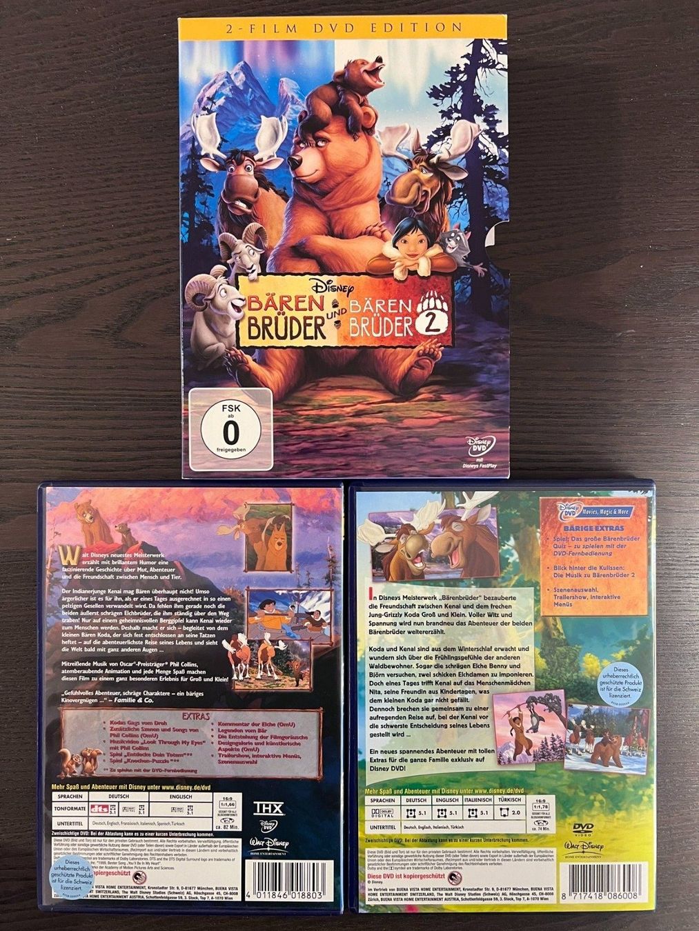 Tutti i DVDs: Bärenbrüder - Teil 1 & 2 – Usato da Zürich venduto da FilmFreunde 1
