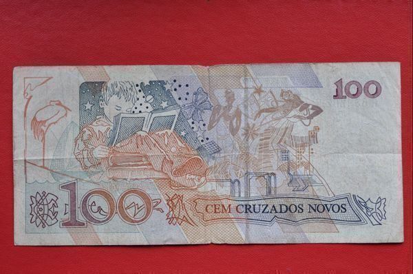 Banconote: currency banknote brasil 1989 -1990 – Usato da Laupen BE venduto da Gufi57 1