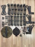 Antikes Märklin Eisenbahn Zubehör aus Metall, Spur 0