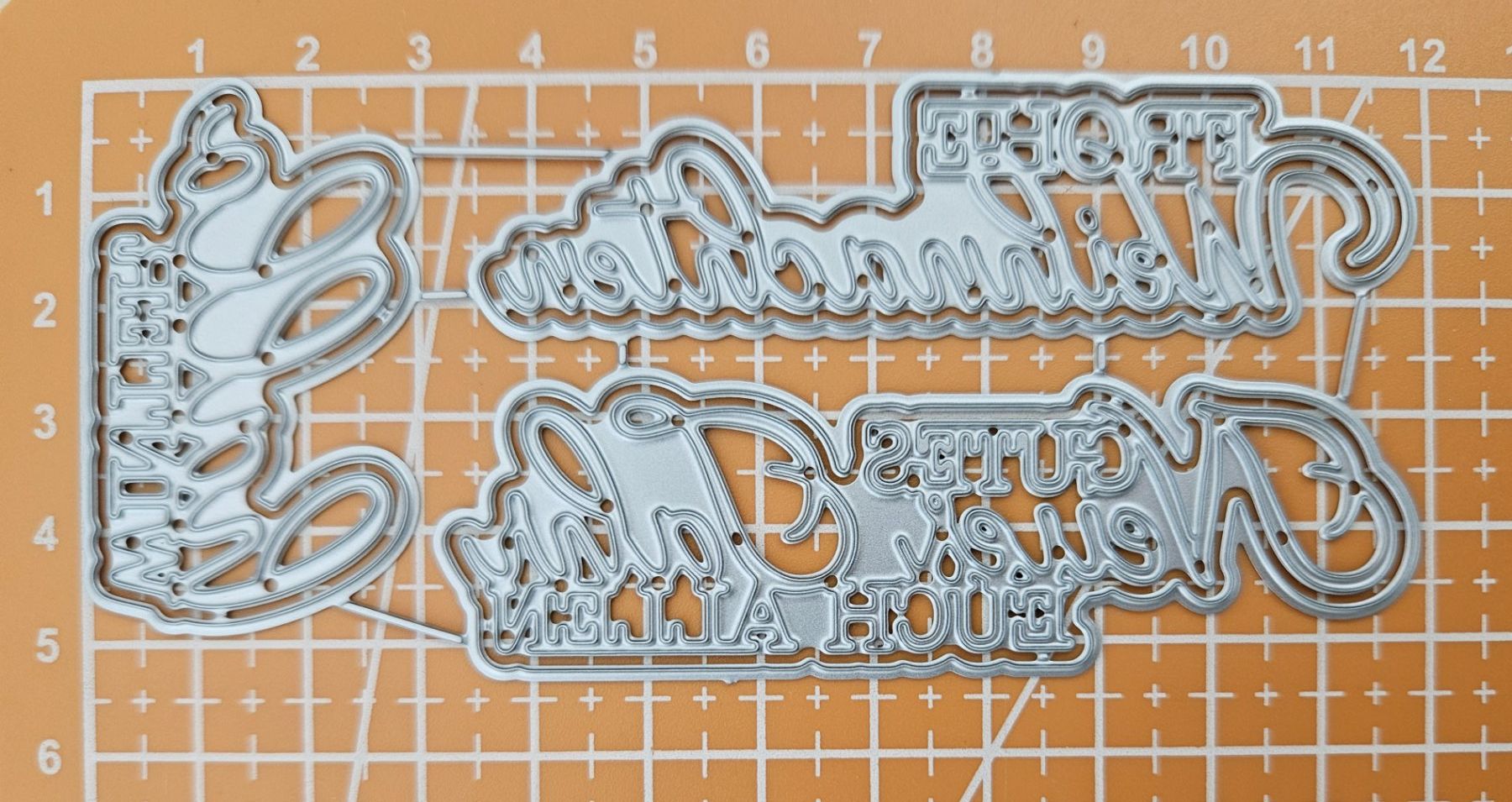 Schablonen: Stanzschablone Nr.1058, Weihnachten, Texte – Neu und originalverpackt aus Gretzenbach von Fliegepilz56 2