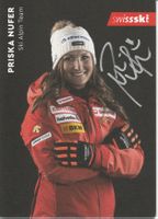 Priska Nufer / Originalautogramm