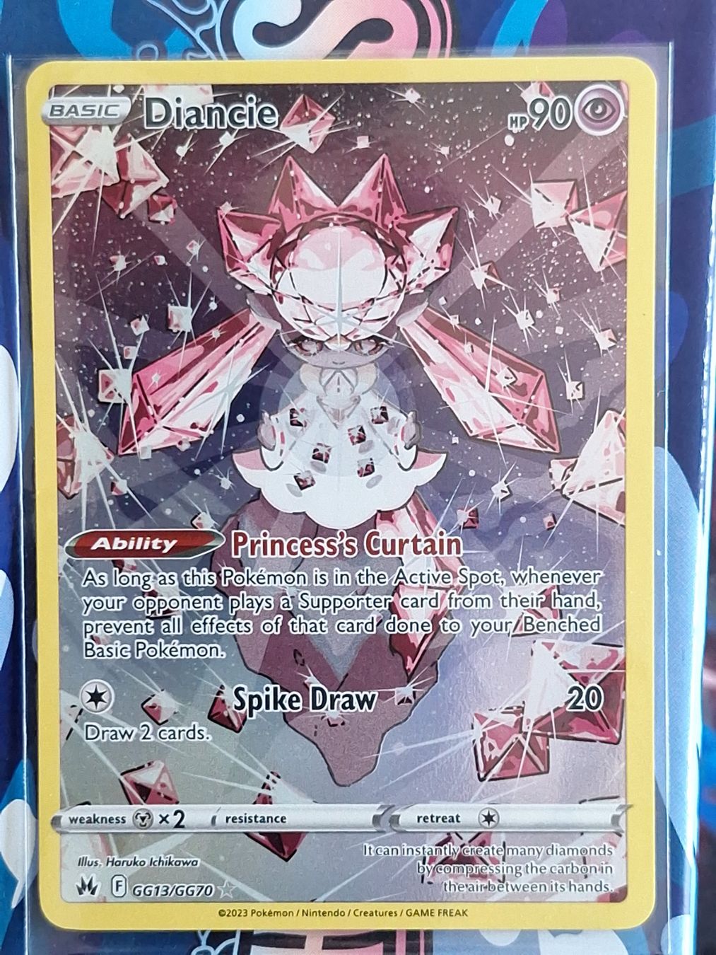 Pokémon Carte collezionabili: Diancie - Galarian Gallery Crown Zenith – Usato da Altstätten SG venduto da GGsGameshop