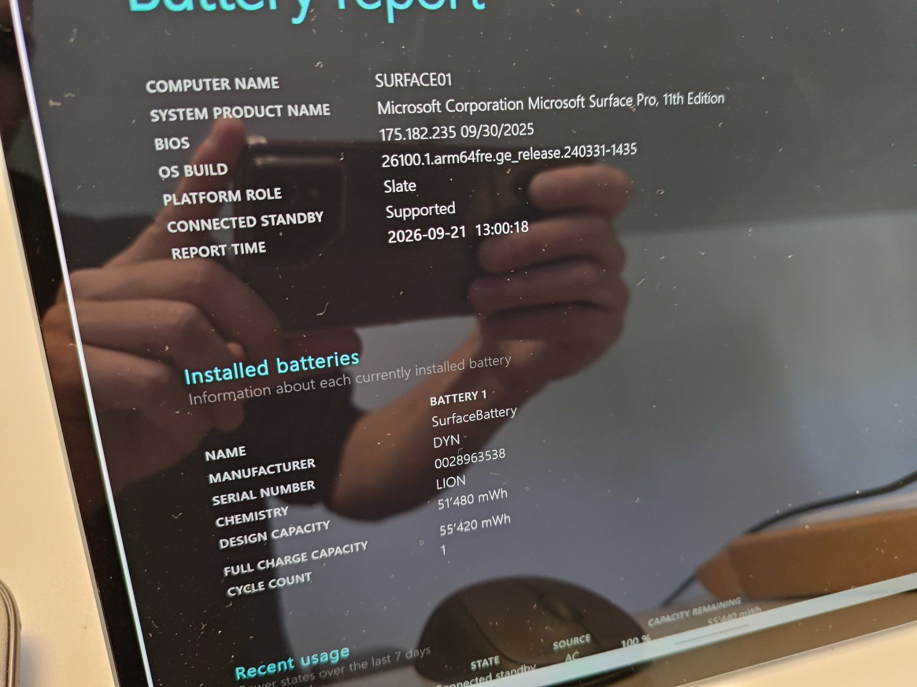 Microsoft Tablet PC: Microsoft Surface Tablet Pro 11 (1TB, 32GB) – Neu (gemäss Beschreibung) aus Sumiswald von inf_r9tx 2
