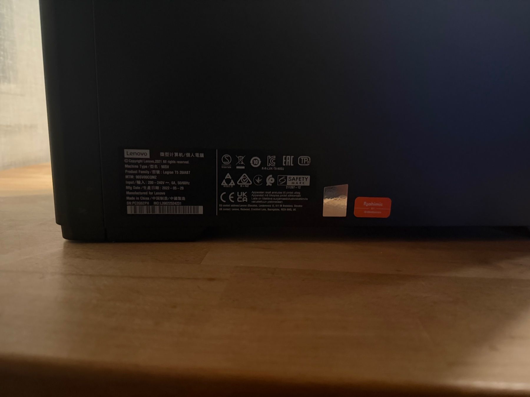 Lenovo PCs: Lenovo Legion T5 – Gebraucht aus Dürnten von squeeky 7