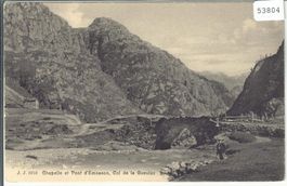 Chapelle et Pont d'Emosson - Col de la Gueulaz - animee
