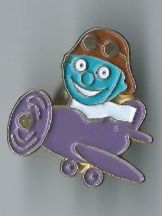 Placchette & Badge: Süsser Flugzeug Pin – Nuovo e nell'imballaggio originale da Zürich venduto da t24_de