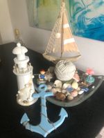Glasi Hergiswil Strand Maritim Gartendeko Schiff Muscheln