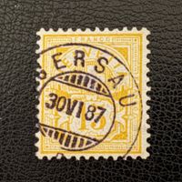Ziffermuster 1882, Nr. 63A, gestempelt