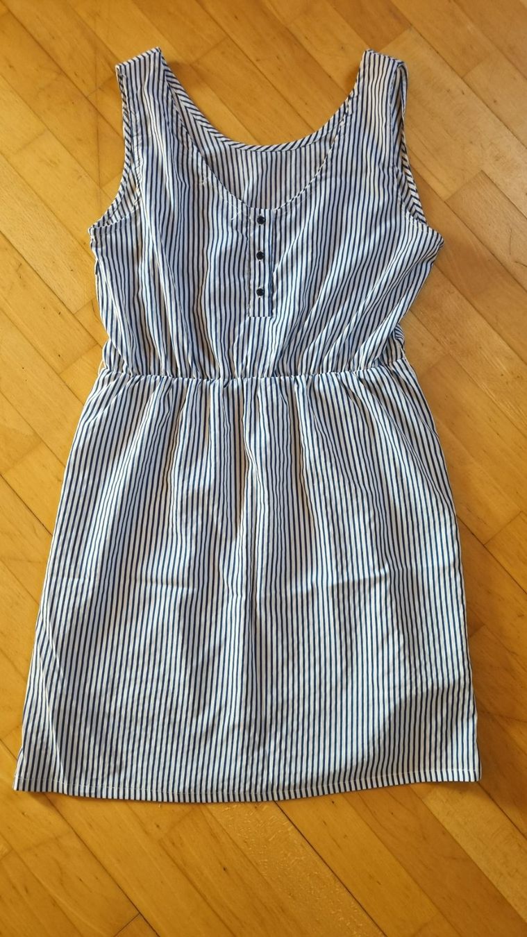 Kleider: Paramita Kleid blau gestreift Grösse M/L – Gebraucht aus Wohlen AG von stephanieAG 4