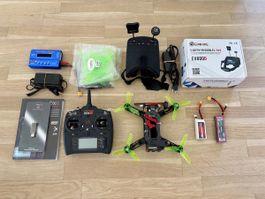 Lot FPV complet eTurbine TB250 - Spektrum DX6, Eachine EV800
