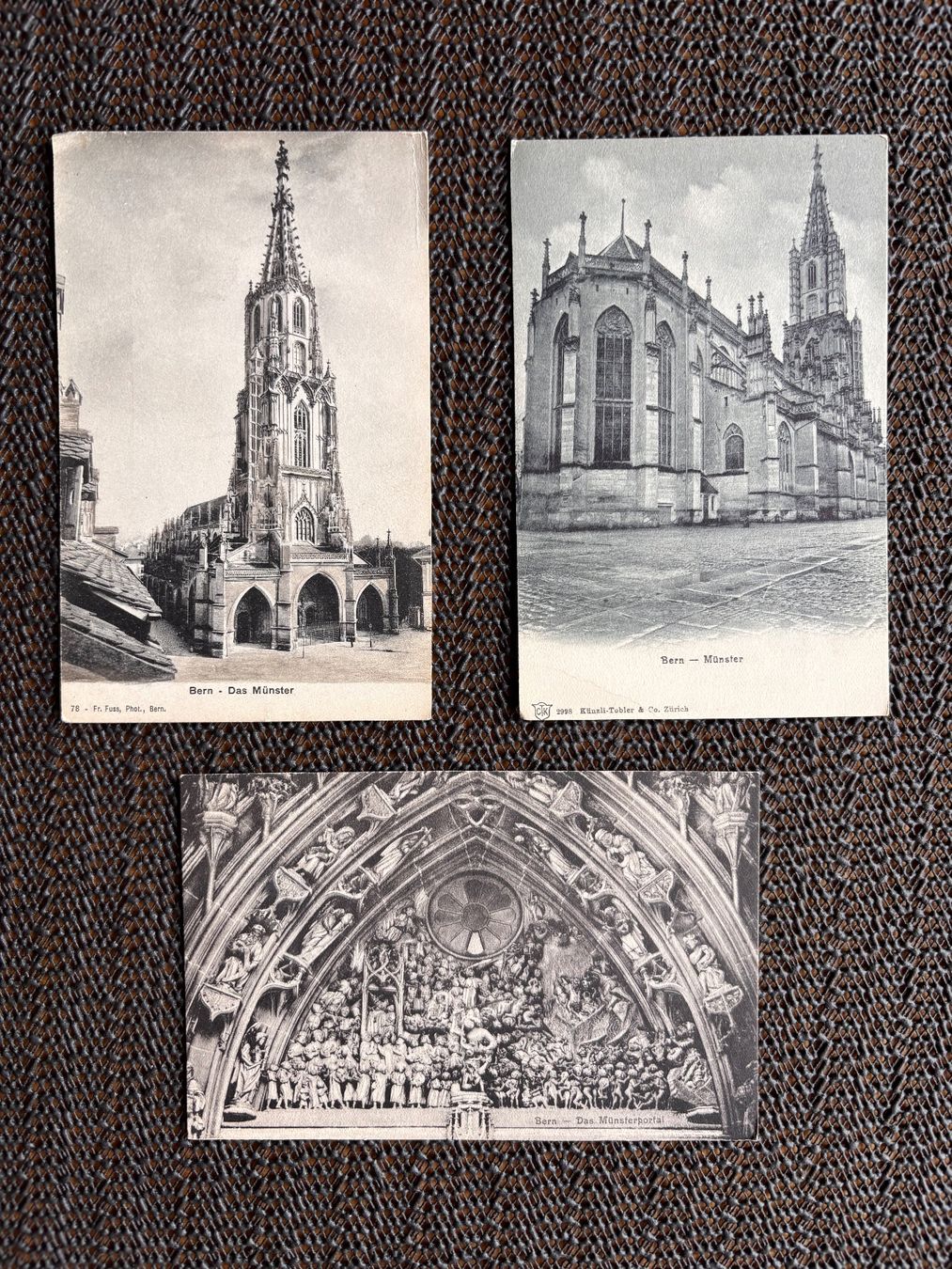 Cartoline postali: Ancienne cartes postales/Alte Postkarten Bern Munster – Usato da Châtel-St-Denis venduto da Vaillant1