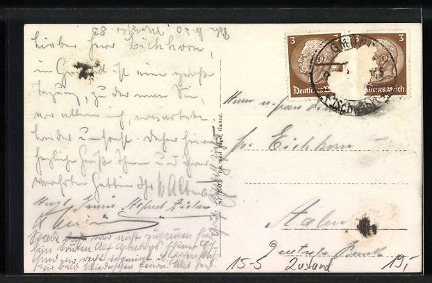 Cartoline postali: Hornberg-Gmünd, Flugplatz, Flugzeug bei – Usato da Berlin venduto da bartko-reher 1
