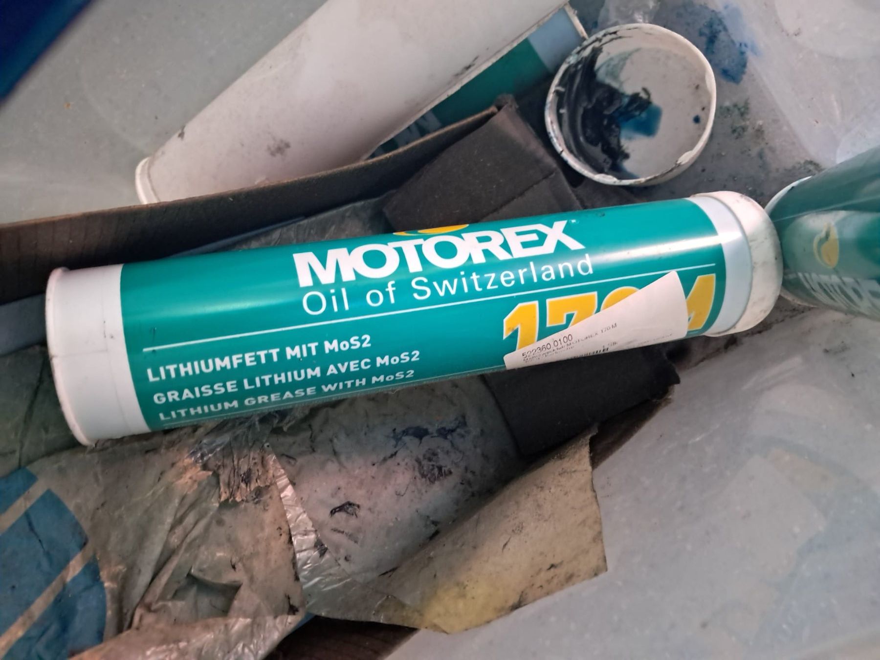 Tutti gli attrezzi: Fettpresse mit Motorex Lithiumfett – Usato da Zürich venduto da Lia107 1