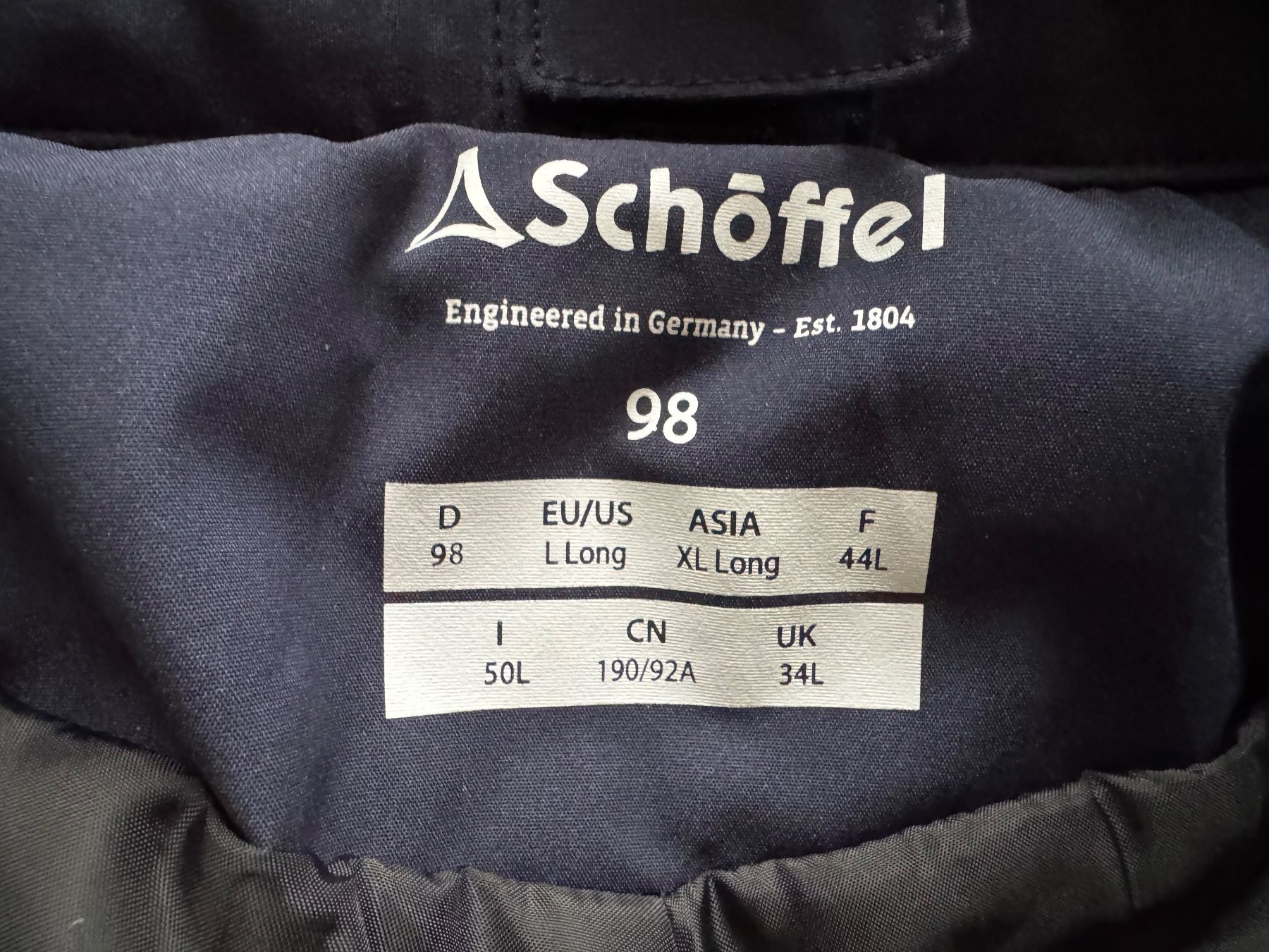 Pantaloni: Skihose Schöffel, Grösse L, lang – Usato da Belp venduto da Mundial 1