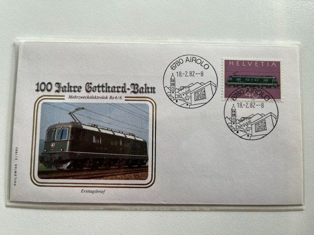 Buste & buste per spedizione: 100 Jahre Gotthard-Bahn Ersttagsbriefe – Usato da Niederwil AG venduto da dahu75 1