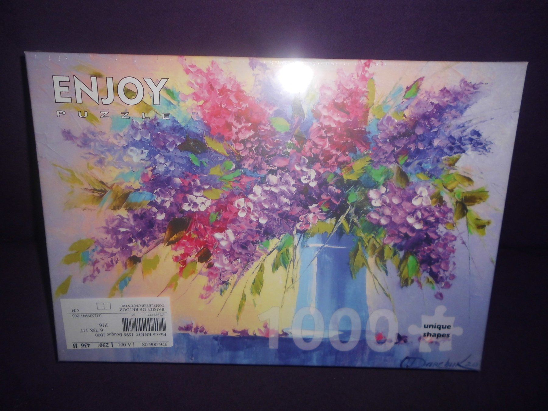 Puzzle: Enjoy Puzzle 1000 pces "Bouquet" – Nuovo e nell'imballaggio originale da Marin-Epagnier venduto da Madja