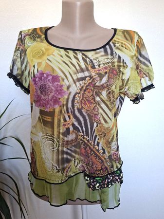 Top imprimé floral – Taille M