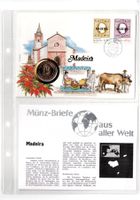 Madeira_1983_Münzbrief mit Beschreibung